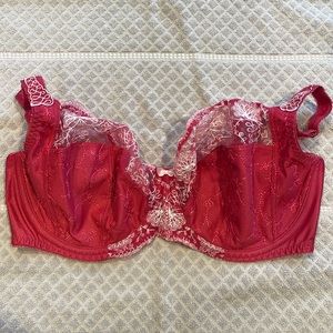 FANTASIE Elodie Underwire Full Coverage Side Support Bra 2182 Raspberry 32E